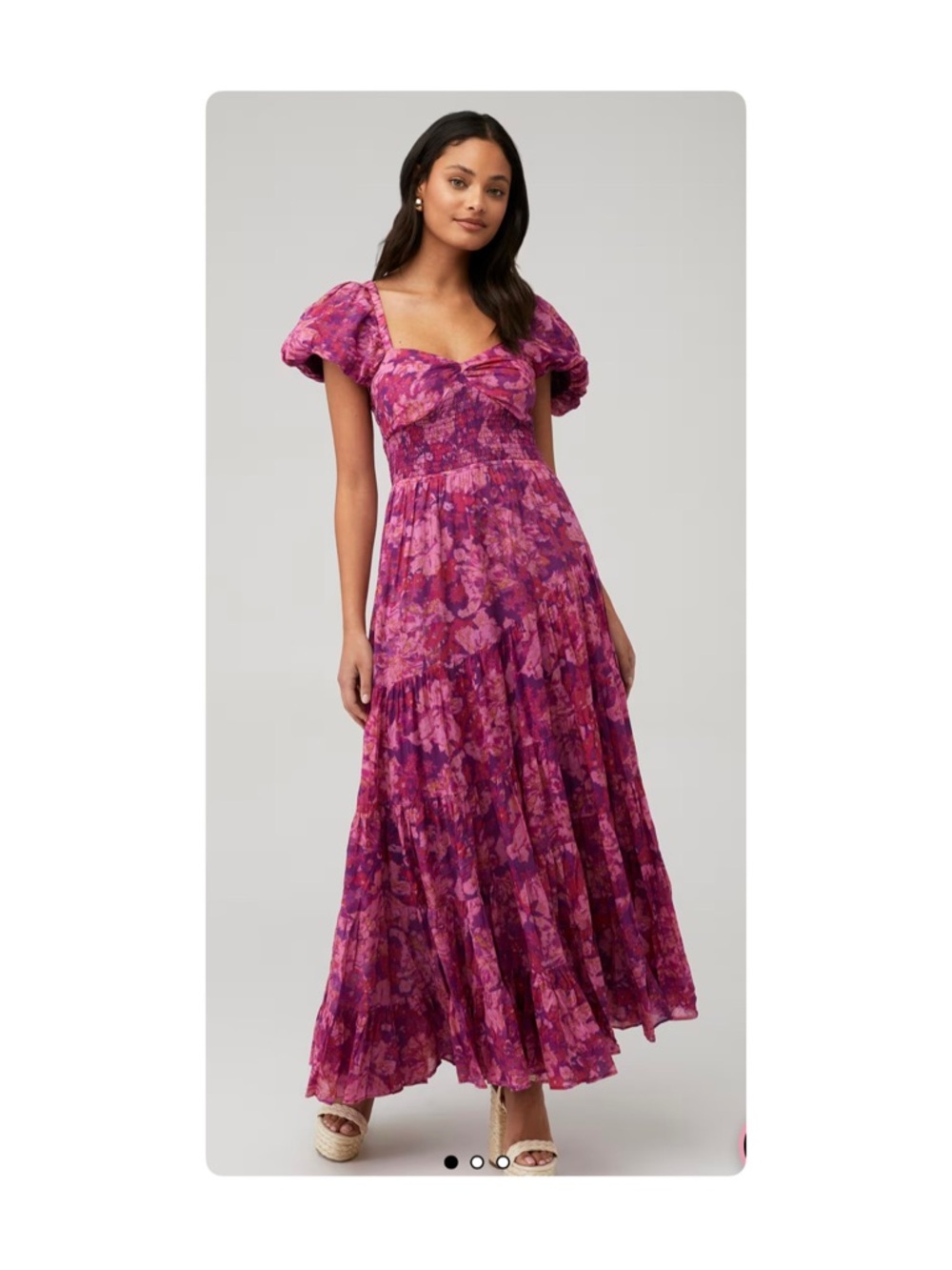 Free People Sundrenched Maxi Dress